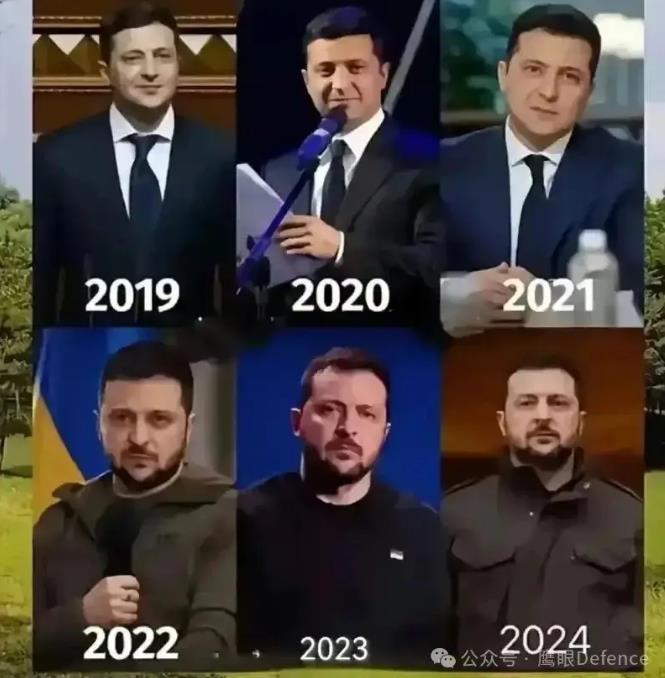 泽连斯基肉眼可见地衰老！尊严革命12周年，“金雕”是真正的国贼